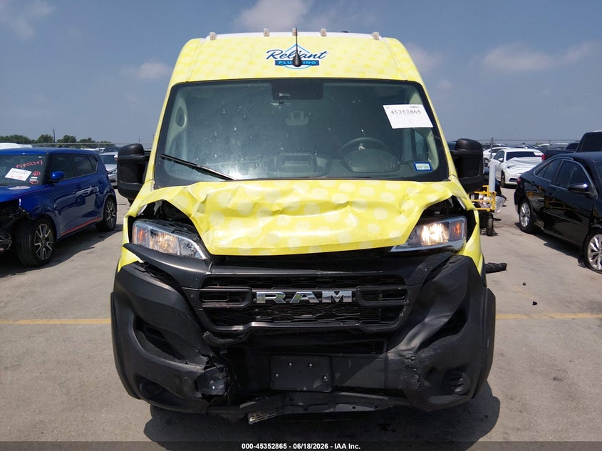 RAM PROMASTER 2500 2025 VIN 3C6LRVDG4SE554795
