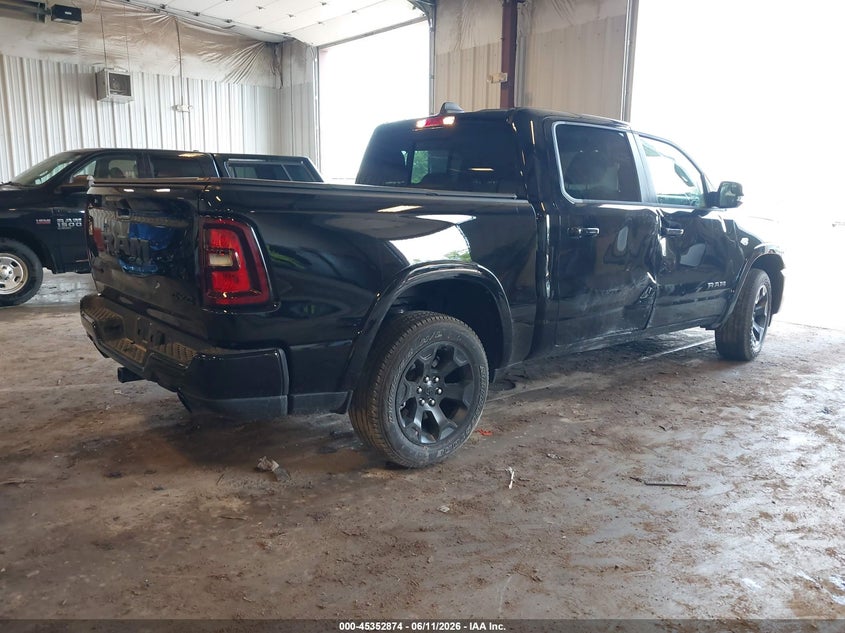 Vin: 1c6srfftxtn240996, lot: 45850821, ram 1500 big horn  4x4 5'7 box 20264