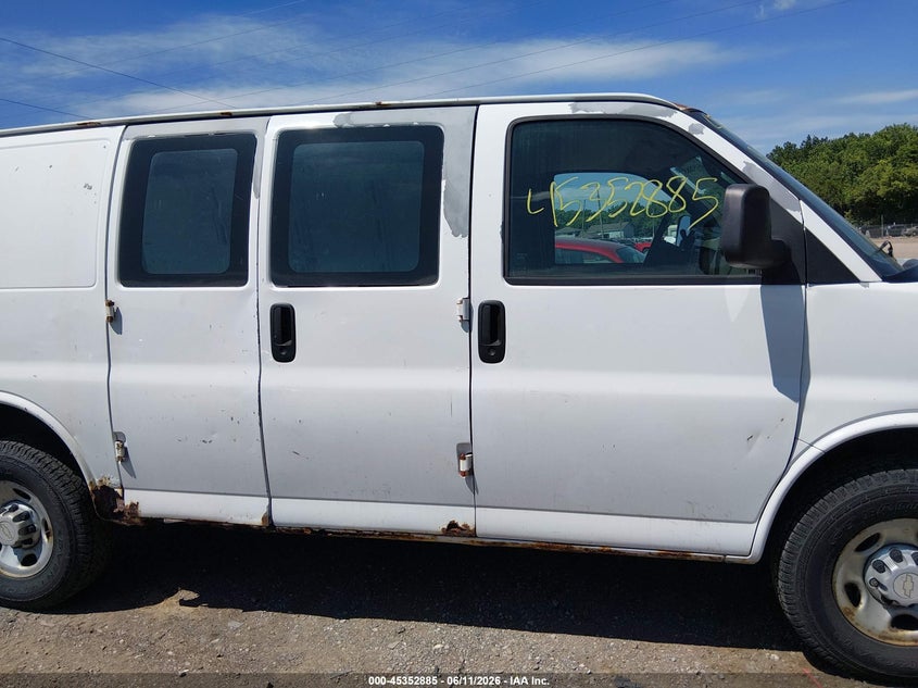 CHEVROLET EXPRESS 2007 VIN 1GCGG25V871131143