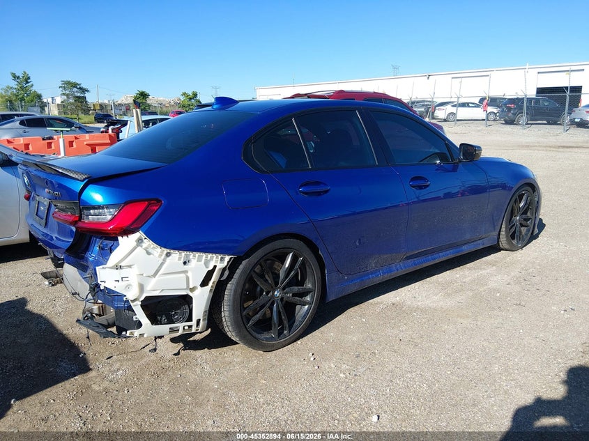 Vin: wba5u9c00lfh34553, lot: 45850842, bmw m340i m340i xdrive 20204