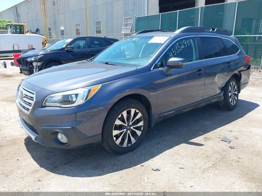 2015 SUBARU OUTBACK auction photo 2