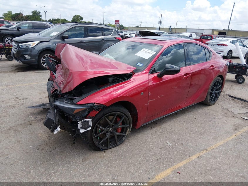 Vin: jthgz1b21t5096915, lot: 45850876, lexus is 350 f sport 20262