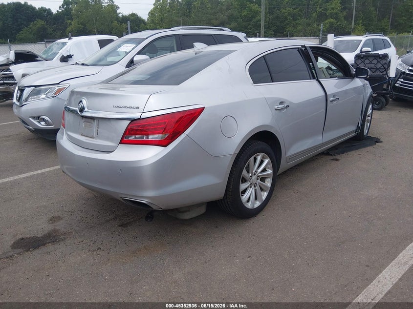 Vin: 1g4gb5g3xff216042, lot: 45850883, buick lacrosse leather 20154