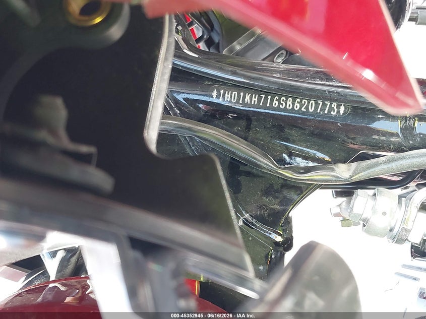 2025 Harley-Davidson Fltrx VIN: 1HD1KH716SB620773 Lot: 45352945