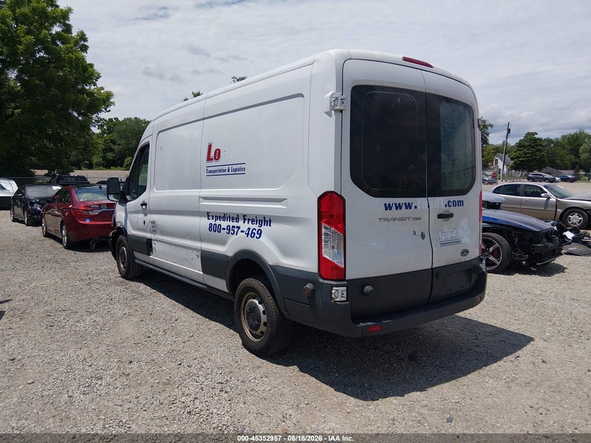Vin: 1ftyr2cm6gka15135, lot: 45850904, ford transit-250 20163