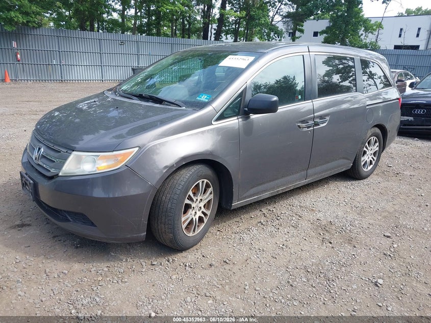 2013 Honda Odyssey Ex-L 5FNRL5H66DB084451 photo 1