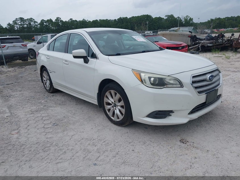 Vin: 4s3bnbc63g3050132, lot: 45850936, subaru legacy 2.5i premium 20161