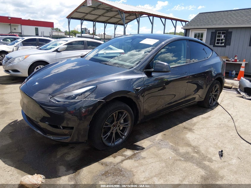 2024 Tesla Model Y Long Range Single Motor Rear-Wheel Drive/Rwd 7SAYGDED2RF096457 photo 1