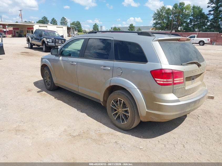 Vin: 3c4pdcab9jt535563, lot: 45850962, dodge journey se 20183
