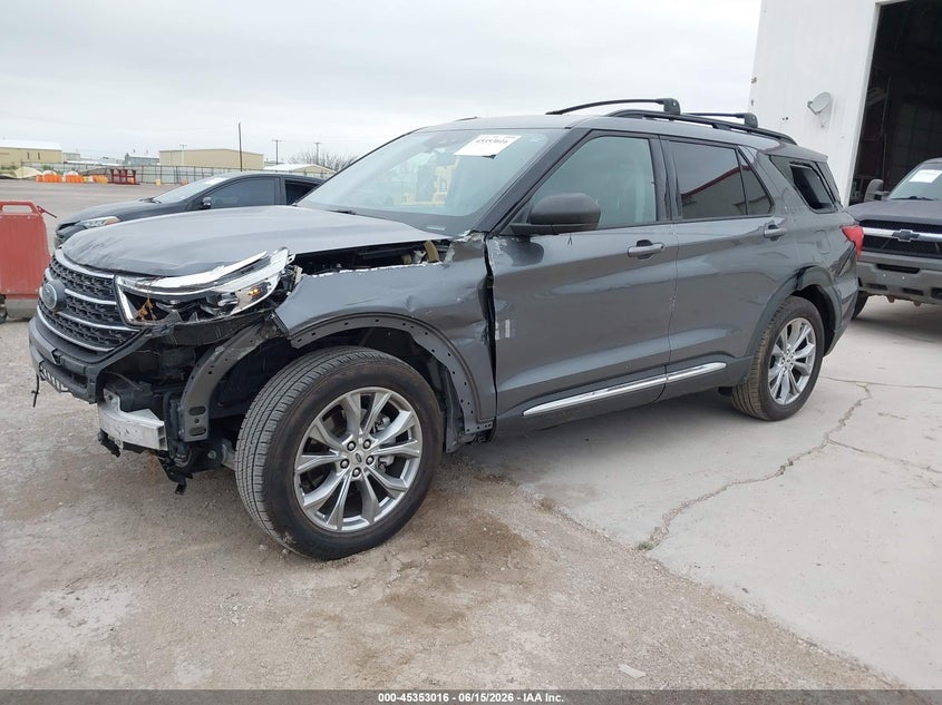 VIN 1FMSK7DH4MGB96058 2021 FORD EXPLORER XLT