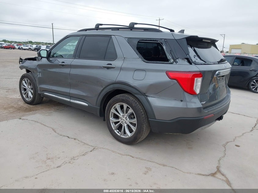 VIN 1FMSK7DH4MGB96058 2021 FORD EXPLORER XLT