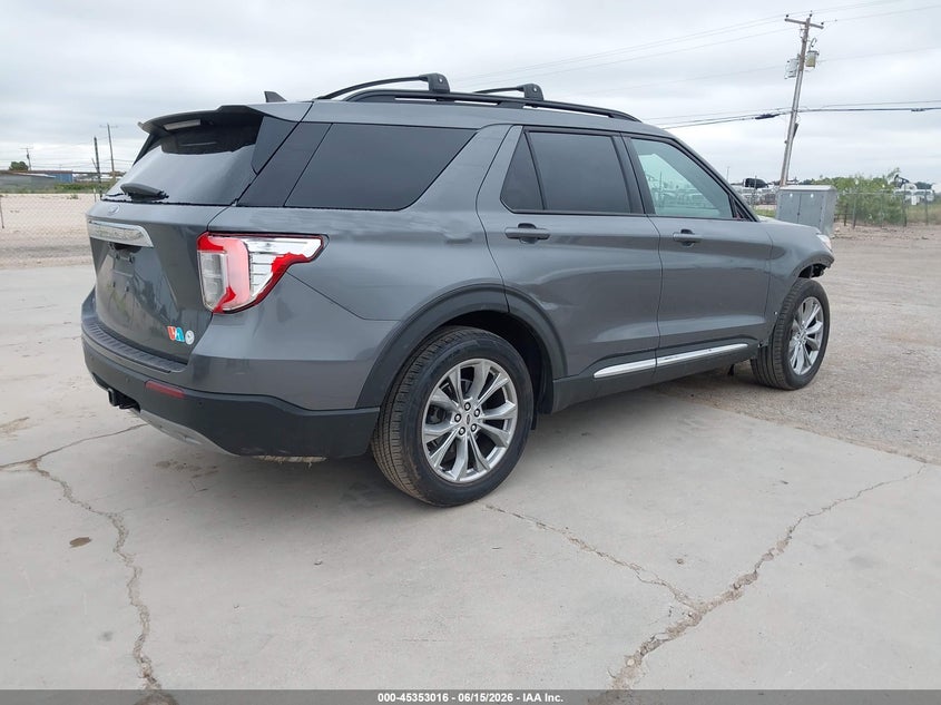 VIN 1FMSK7DH4MGB96058 2021 FORD EXPLORER XLT