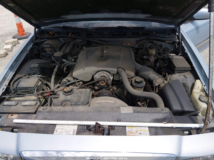 2000 Mercury Grand Marquis Gs VIN: 2MEFM74W8YX624596 Lot: 45353017
