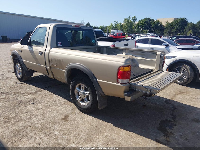 1999 FORD RANGER TRUCK 3.0L V-6 152HP