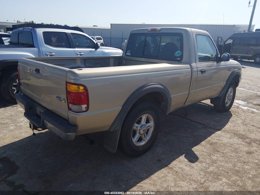 1999 FORD RANGER TRUCK 3.0L V-6 152HP