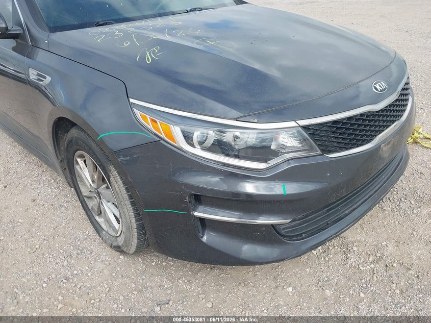 2018 Kia Optima Lx VIN: KNAGT4L33J5232323 Lot: 45353081