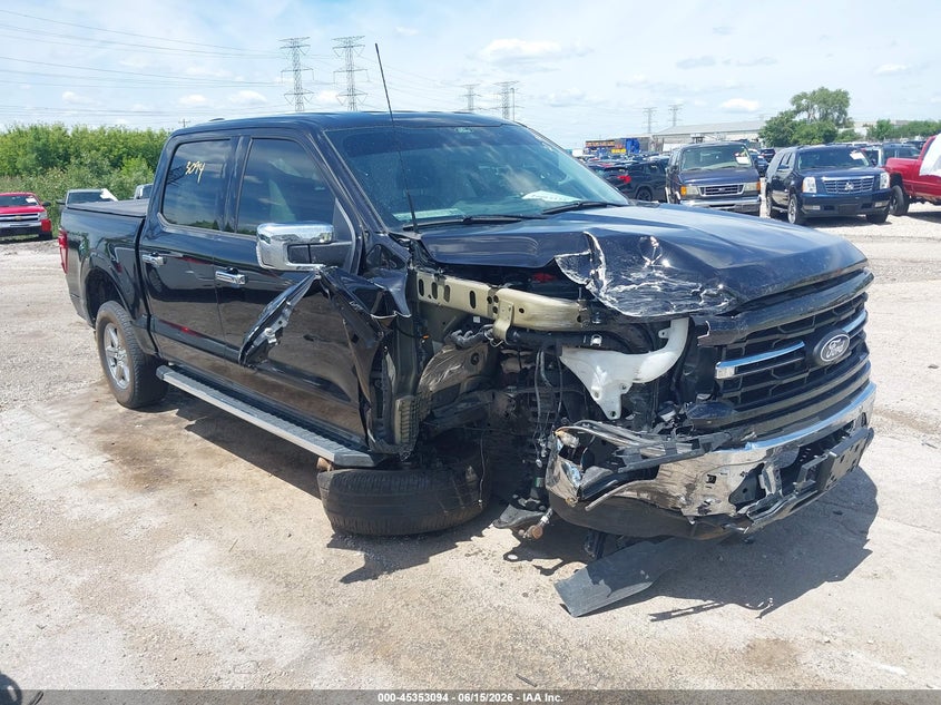 Vin: 1ftfw3l58rke85412, lot: 45851041, ford f-150 xlt 2024 img_1