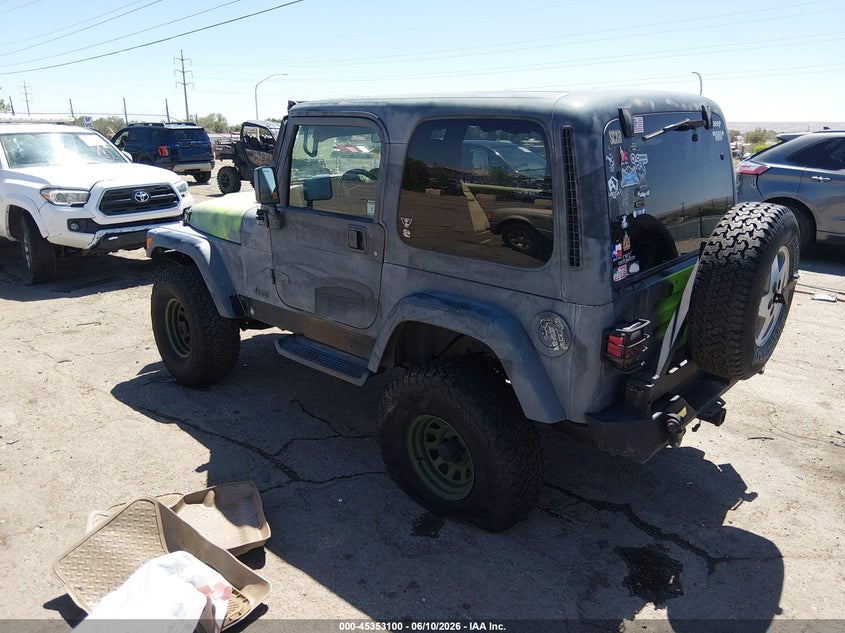 1997 JEEP WRANGLER auction photo 3