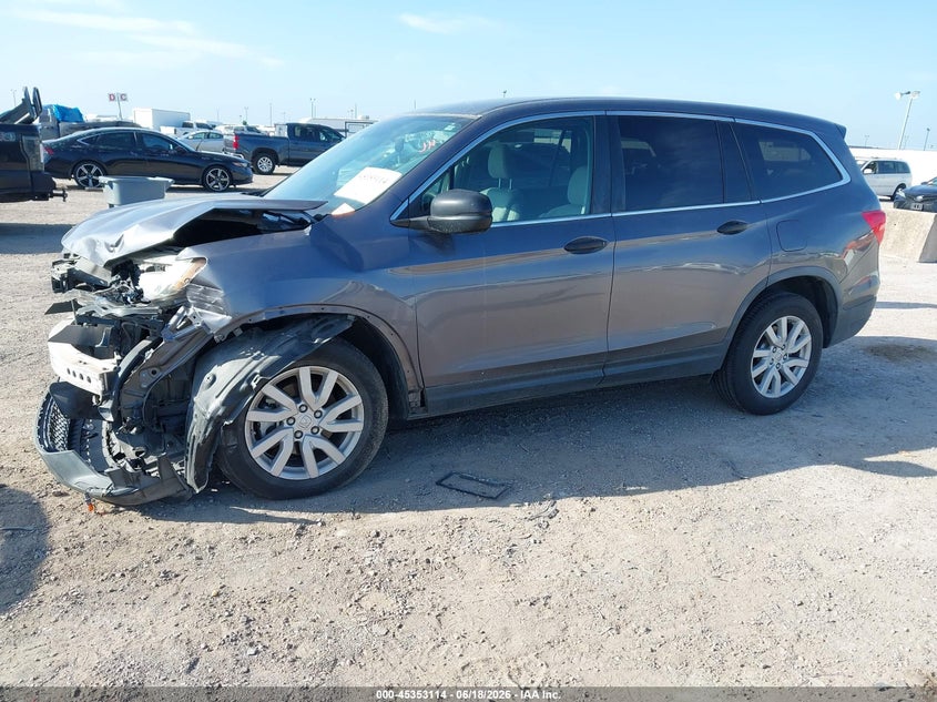 2020 Honda Pilot 2wd Lx 5FNYF5H12LB006481 photo 1