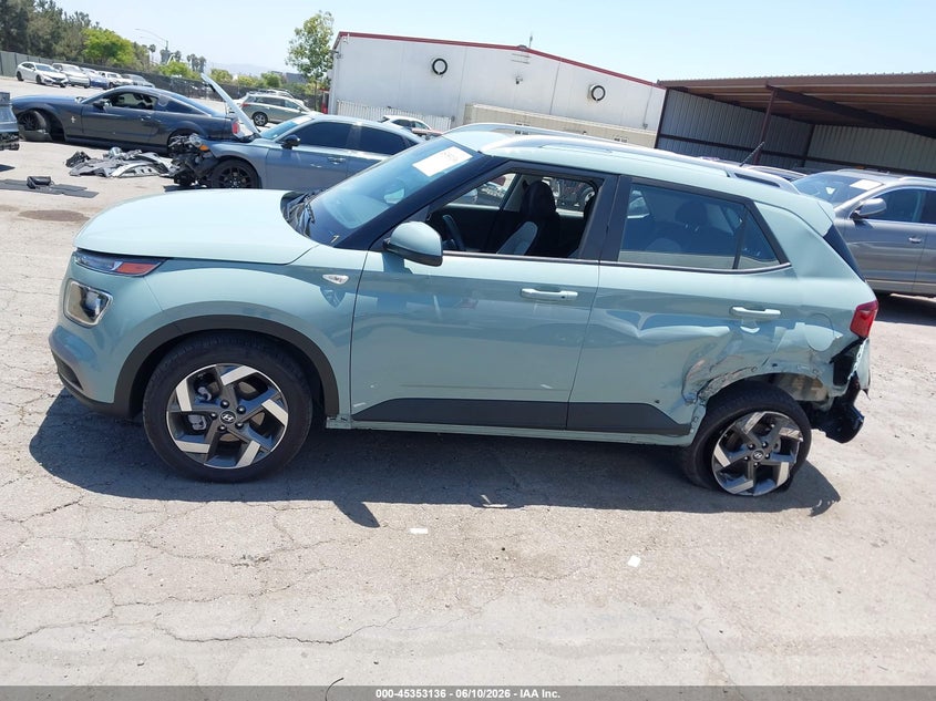 2026 Hyundai Venue Sel VIN: KMHRC8A31TU432742 Lot: 45353136