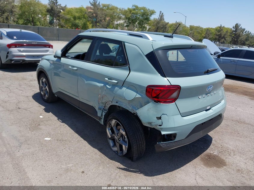 2026 Hyundai Venue Sel VIN: KMHRC8A31TU432742 Lot: 45353136