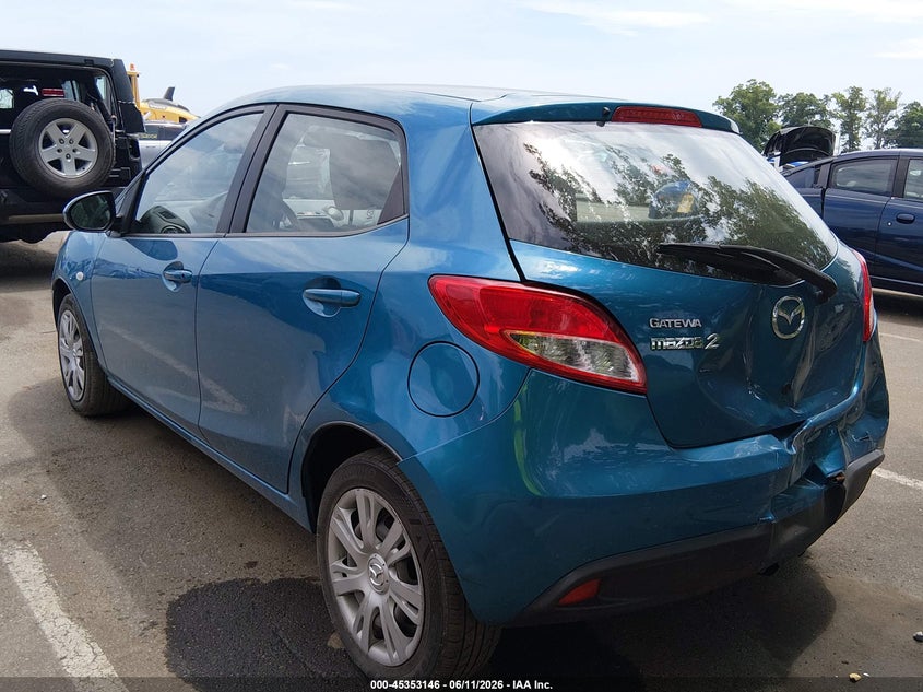 Vin: jm1de1ky9c0148583, lot: 45851093, mazda mazda2 sport 20123