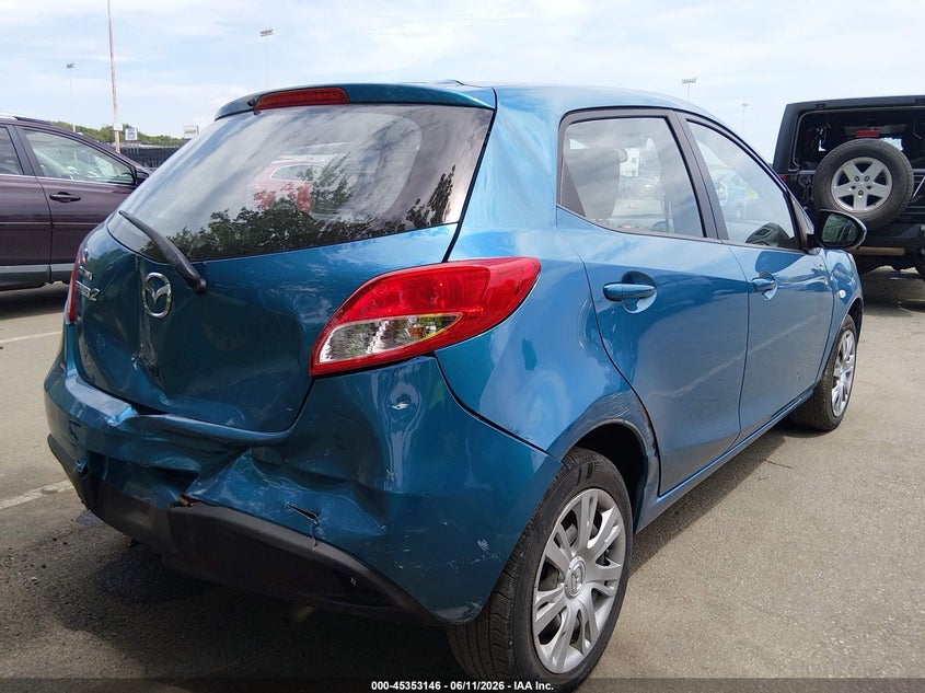 Vin: jm1de1ky9c0148583, lot: 45851093, mazda mazda2 sport 20124