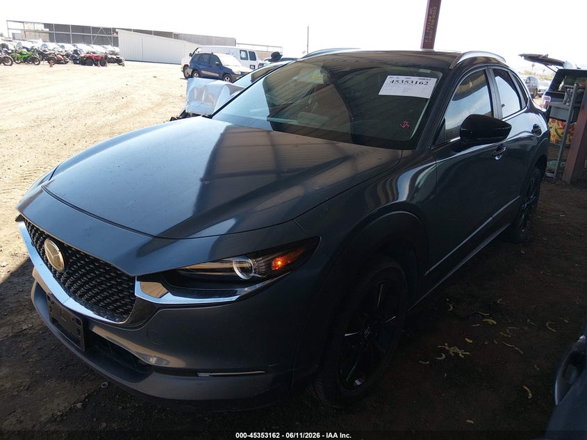 Vin: 3mvdmbcmxpm529056, lot: 45851110, mazda cx-30 2.5 s carbon edition 20232