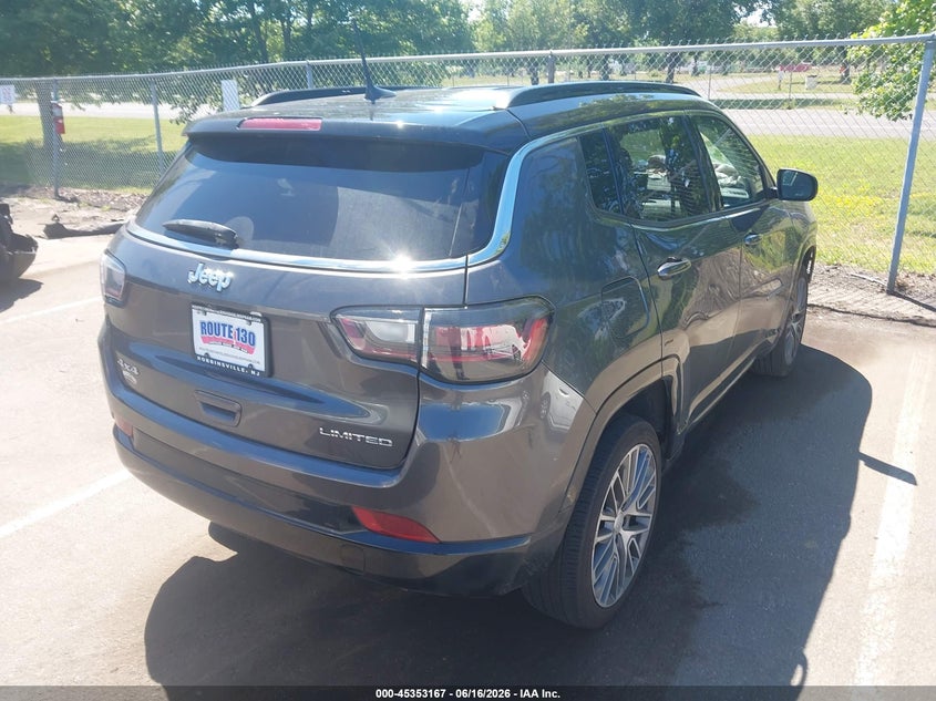 2022 JEEP COMPASS SPORT UTILITY VEHICLE 2.4L I-4 VVT, 177HP
