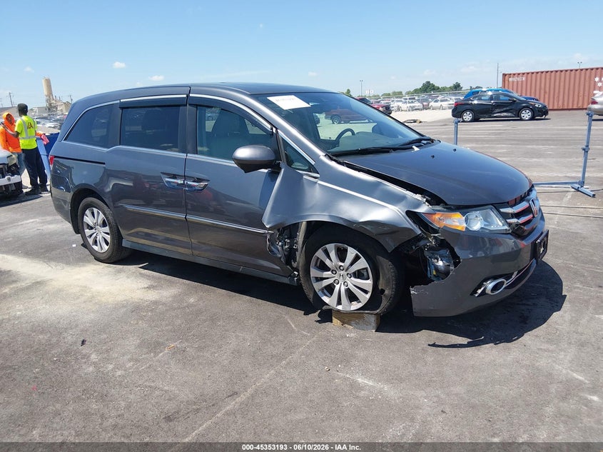 2017 HONDA ODYSSEY auction photo 1