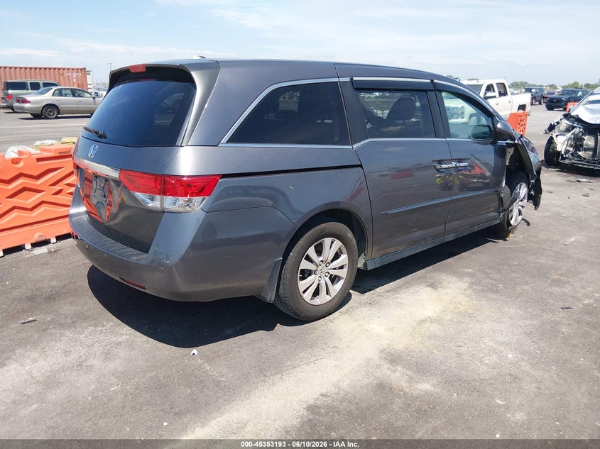 2017 HONDA ODYSSEY auction photo 4