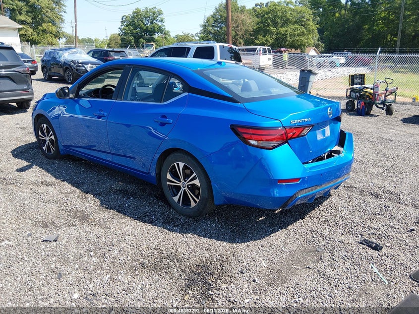 2021 NISSAN SENTRA auction photo 3
