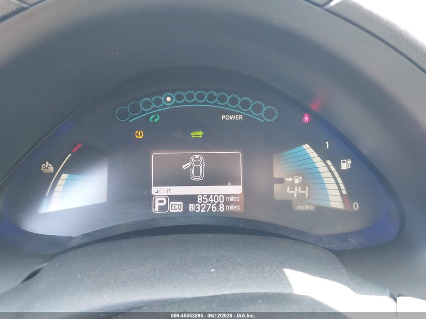 2015 NISSAN LEAF auction photo 7