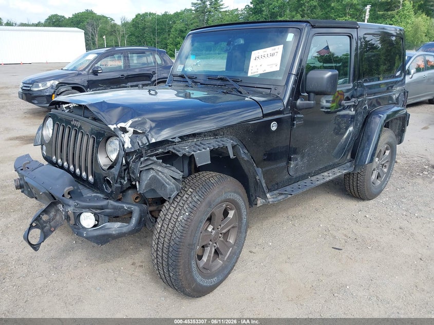 2018 JEEP WRANGLER JK auction photo 2