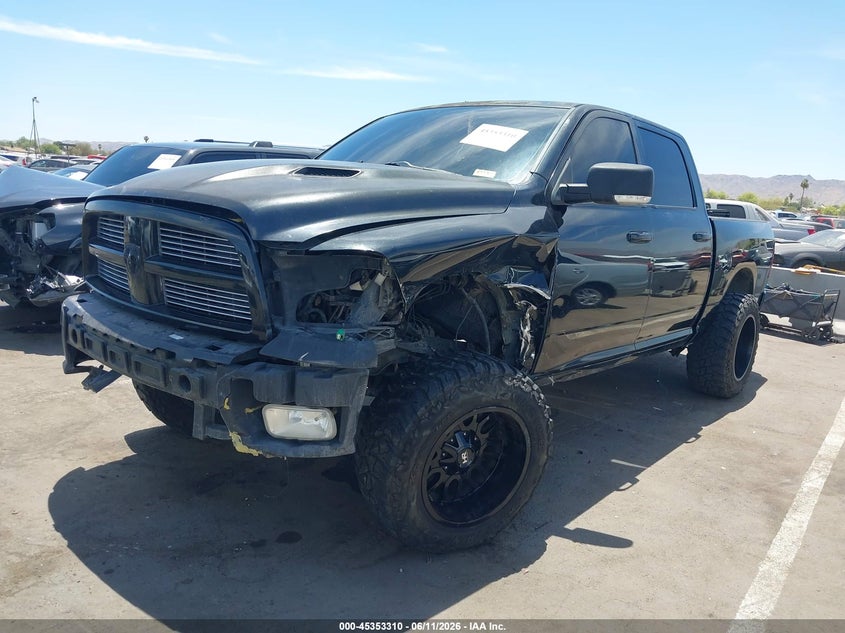 Vin: 1d7rb1ctxbs534584, lot: 45851257, ram ram 1500 sport 20112