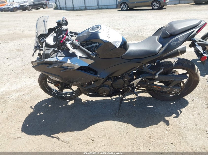 2025 Kawasaki Ex500 VIN: ML5EXGG16SDA66649 Lot: 45353313