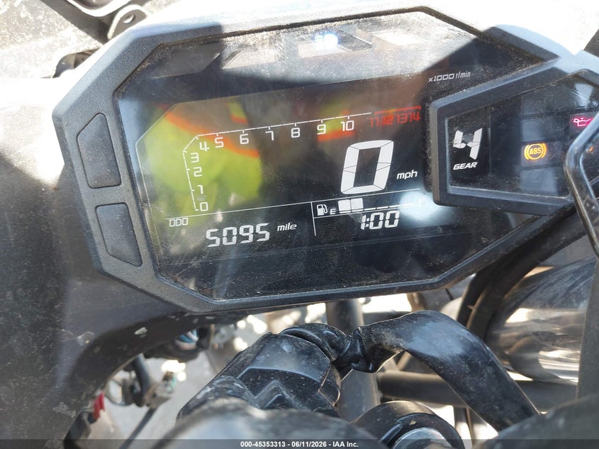2025 Kawasaki Ex500 VIN: ML5EXGG16SDA66649 Lot: 45353313
