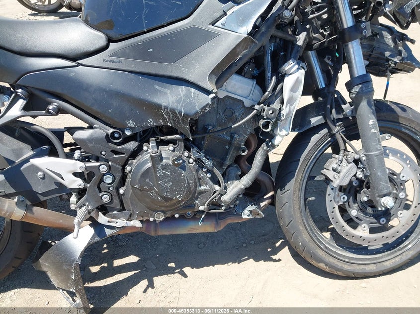 2025 Kawasaki Ex500 VIN: ML5EXGG16SDA66649 Lot: 45353313