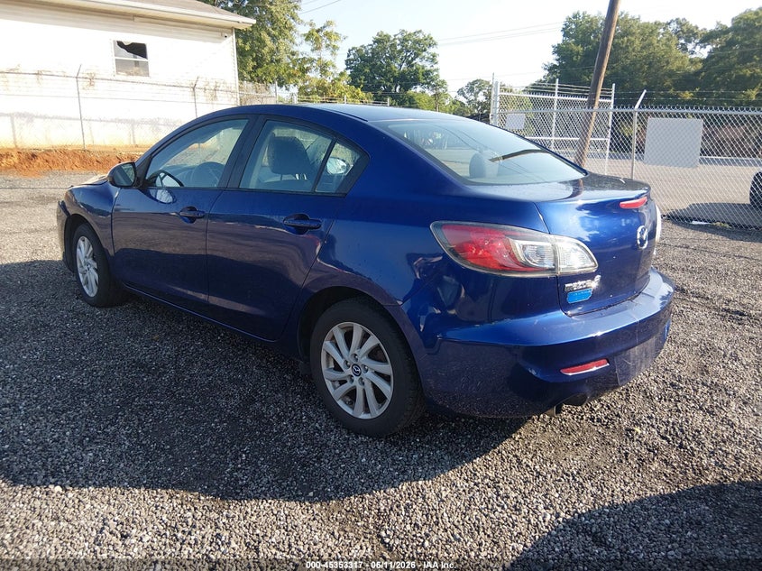 Vin: jm1bl1vp4d1789734, lot: 45851263, mazda mazda3 i touring 20133