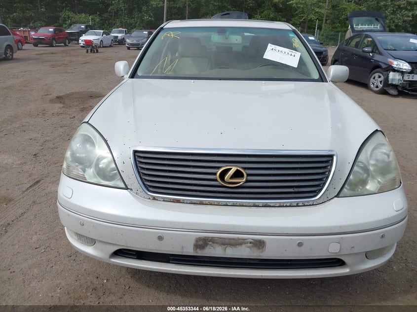 2002 Lexus Ls 430 VIN: JTHBN30F120067837 Lot: 45353344