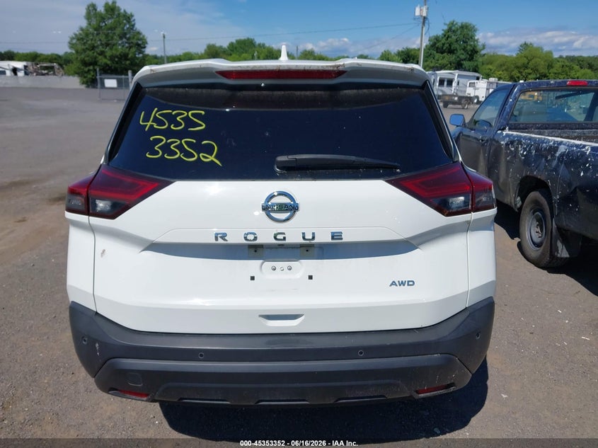NISSAN ROGUE 2021 VIN JN8AT3AB8MW207577