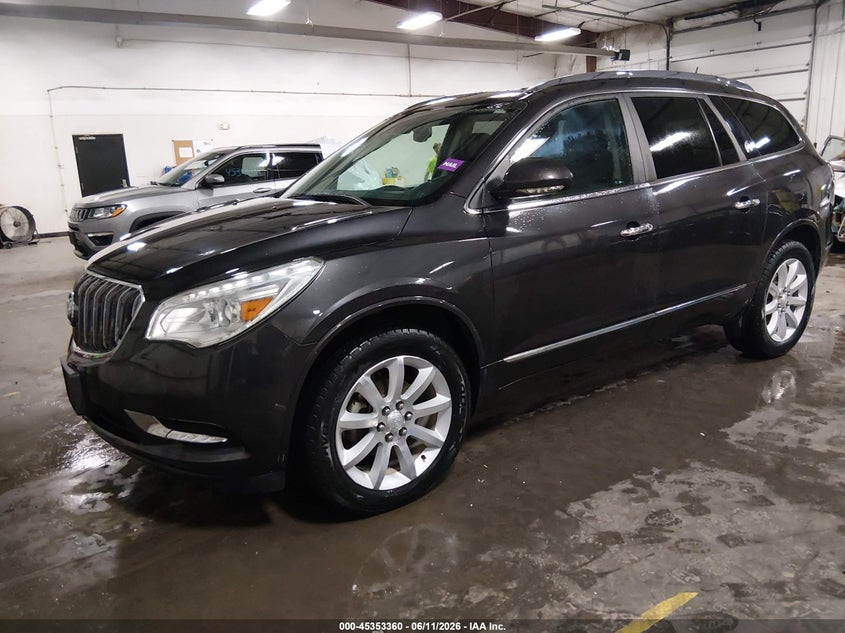 Vin: 5gakvckd7hj300413, lot: 45851307, buick enclave premium 20172