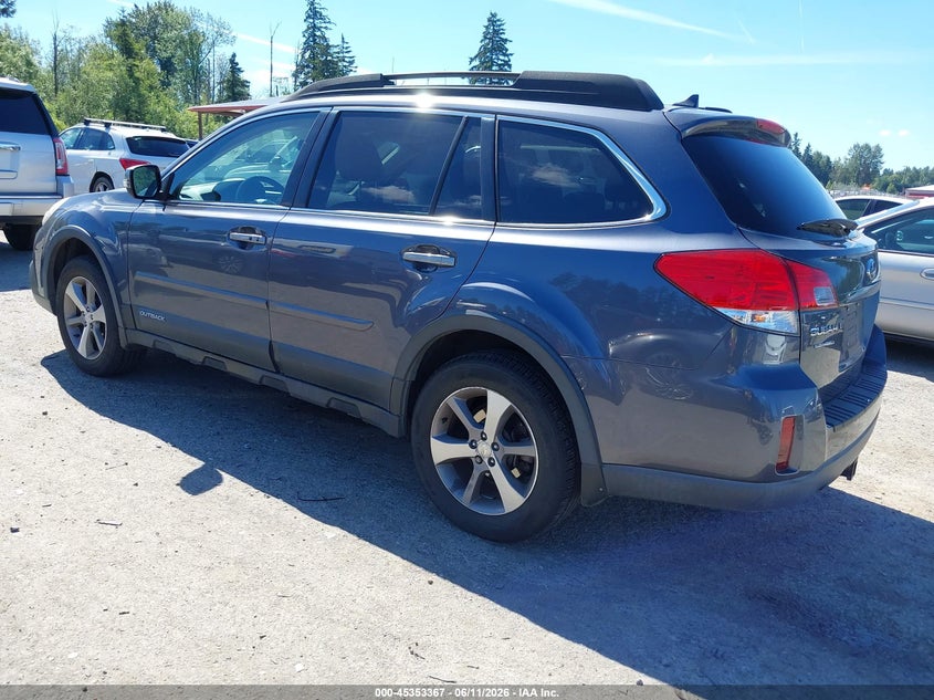 Vin: 4s4brbpc5e3234727, lot: 45851314, subaru outback 2.5i limited 20143