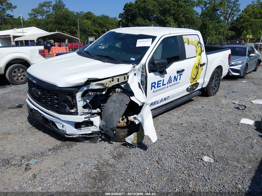 Vin: 1ftew2kp4rkd36200, lot: 45851324, ford f-150 stx 20242