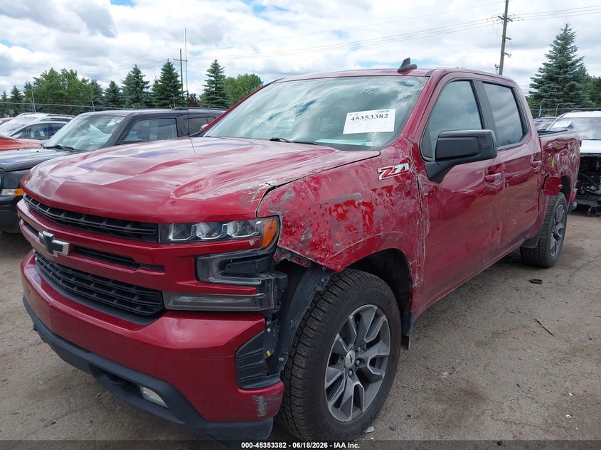2019 Chevrolet Silverado 1500 Rst 3GCUYEED7KG179722 photo 1