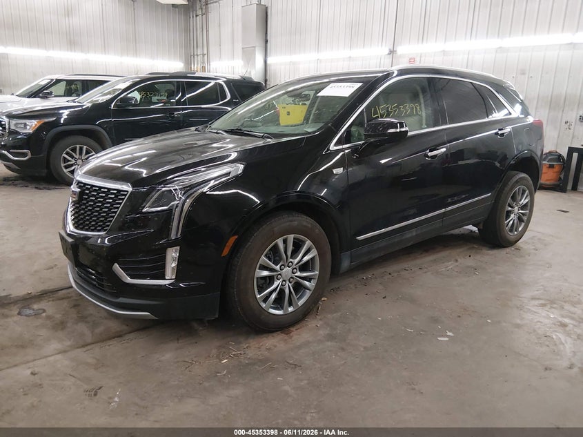 Vin: 1gykndr40nz179726, lot: 45851345, cadillac xt5 premium luxury 20222