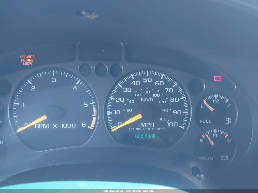 2001 GMC Jimmy Sle VIN: 1GKDT13W212192644 Lot: 45353409