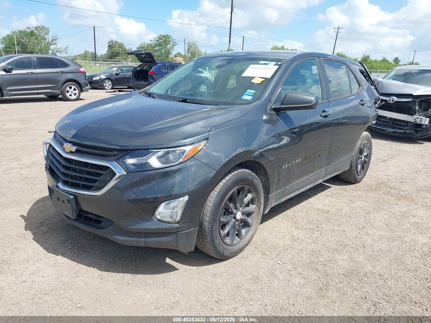 2020 Chevrolet Equinox Fwd Ls 2GNAXHEV8L6272494 photo 1