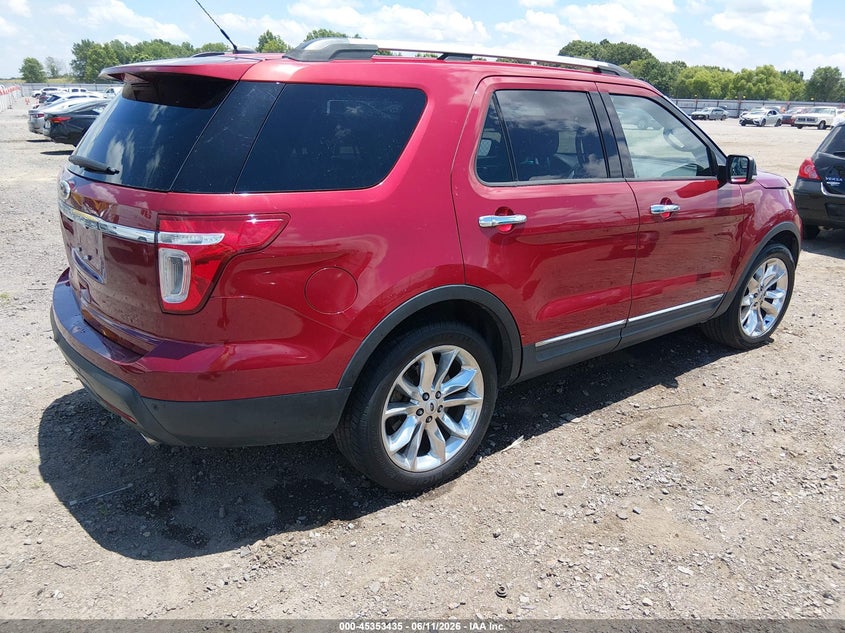 Vin: 1fm5k7d8xdgc37810, lot: 45851382, ford explorer xlt 20134