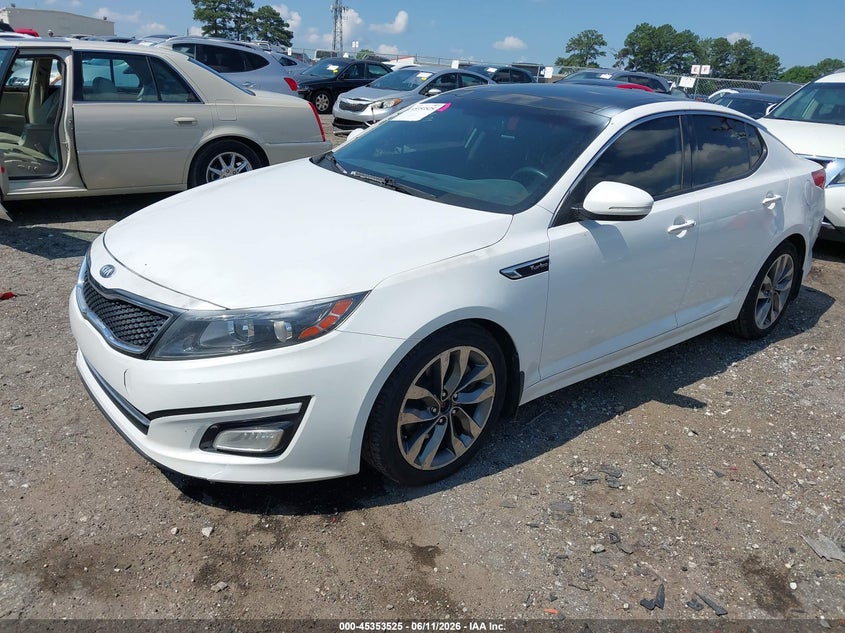 Vin: 5xxgr4a60eg303817, lot: 45851472, kia optima sx turbo 20142